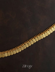 SN1011722 - Traditional Lakshmi Coin Hip Chain 3-Zilmor