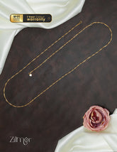 KT1011716 - Gold Plated Traditional Hip Chain 1-Zilmor
