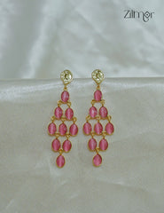 Designer Semi Precious Stone Hanging Earrings - ZP1012173