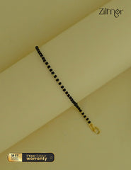 18k Gold Plated Anti-Tarnish Simple Mangalsutra Bracelet-KT1012195