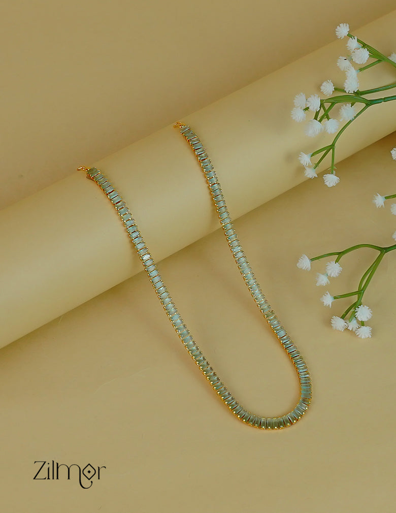 KY101955 - Anti tarnish tennis Necklace