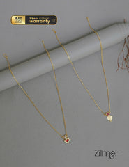 KY1011778 - Palakka & Kaashu Pendant Necklace Combo (color option) 2-Zilmor