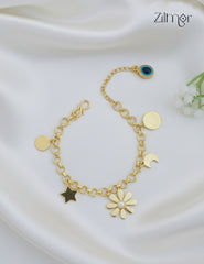 Simple Evil Eye Daily Wear Bracelet - CL1012082