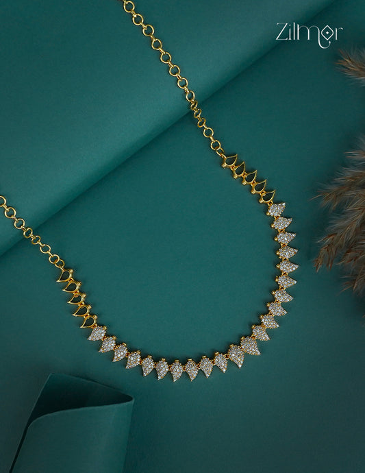 Premium Antique AD Stone Necklace - CL1012256