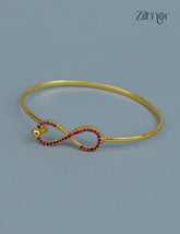 Gold Plated Openable Bangle - CL1012247