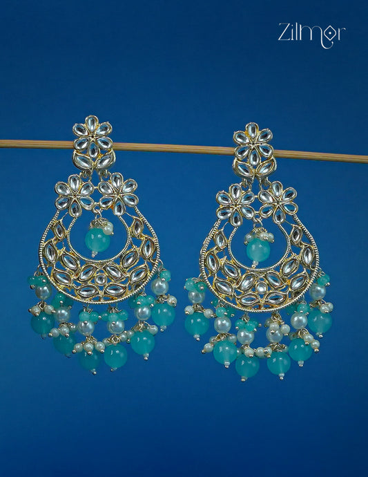 Designer Kundan Party Earrings - CL1012308