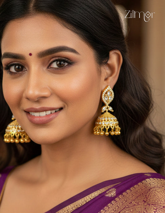 Ad Stone Jumkha Earrings - CL1012267