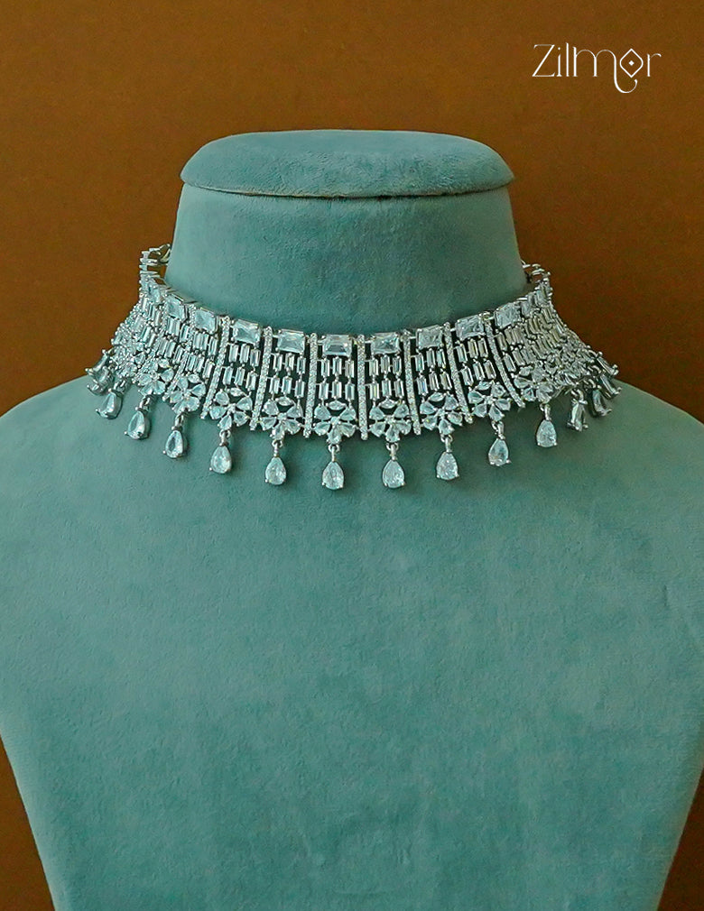 Zurab -AD Stone Bridal Necklace - CL1012213
