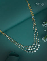 Pearl Triple layer Necklace - CL1012259