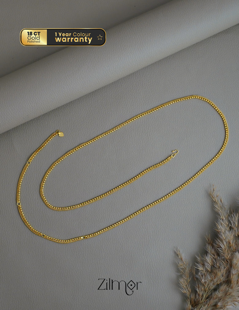 KT1011917- Gold Plated Traditional Hip Chain 1-Zilmor