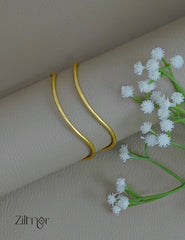 ZA1011879- Minimalist Open Adjustable Bangle 2-Zilmor
