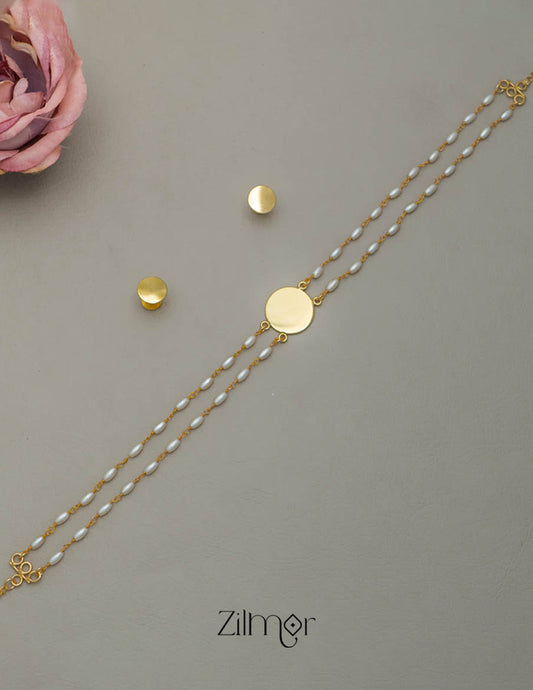 AS101227 - Pearl Necklace with Earring set 1-Zilmor