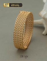 KF101079 - Gold Plated Bridal Bangle 1-Zilmor