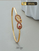 KF1011356 - Gold Plated Openable Bangle 1-Zilmor