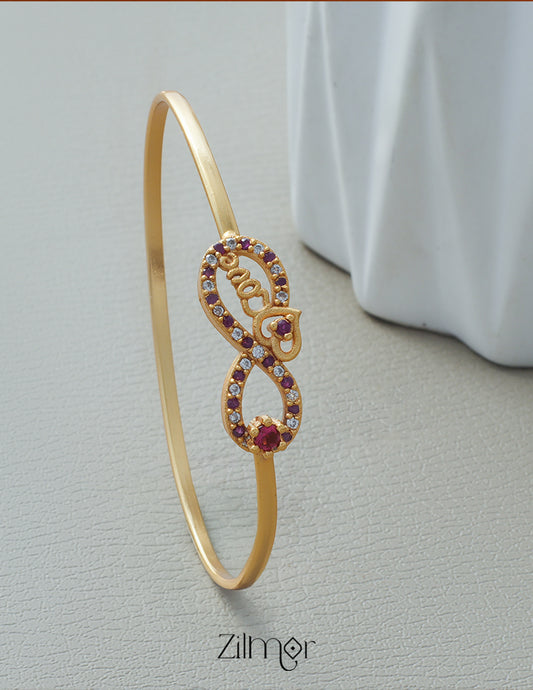 KF1011356 - Gold Plated Openable Bangle 2-Zilmor
