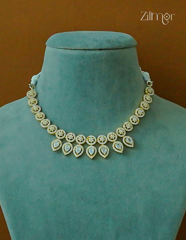 Premium Antique AD Stone Necklace - CL1012081