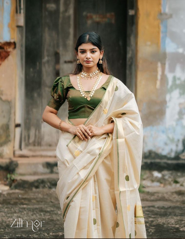 Goldtone Lakshmi Coin long Necklace Haram - AG100332 4-Zilmor