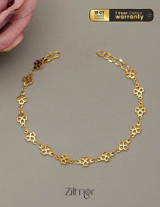 KY101690 - Gold Toned Bracelet 1-Zilmor