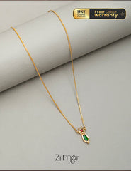 Nagapadam Pendant Solitaire Necklace (color option)