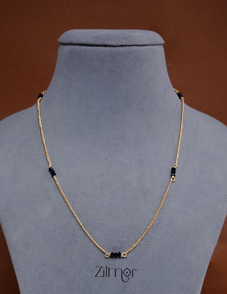 KT1011132- Gold Tone Daily Wear Simple Necklace 2-Zilmor