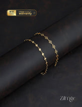 KY1011785 - Gold plated  Bracelets Combo 2-Zilmor