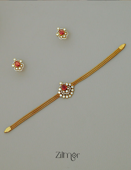 BH1011265 - Premium Antique AD Pendant Necklace Earrings Set 1-Zilmor