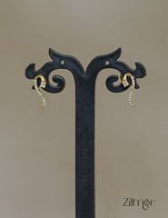 SN1011365 - Premium Antique AD Stone Necklace with Earrings