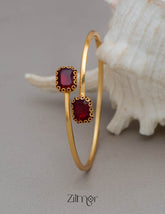 TR101975 - Gold Plated Adjustable Bangle