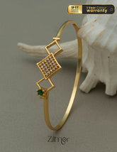 KF101237 - Gold Plated Openable Bangle 1-Zilmor