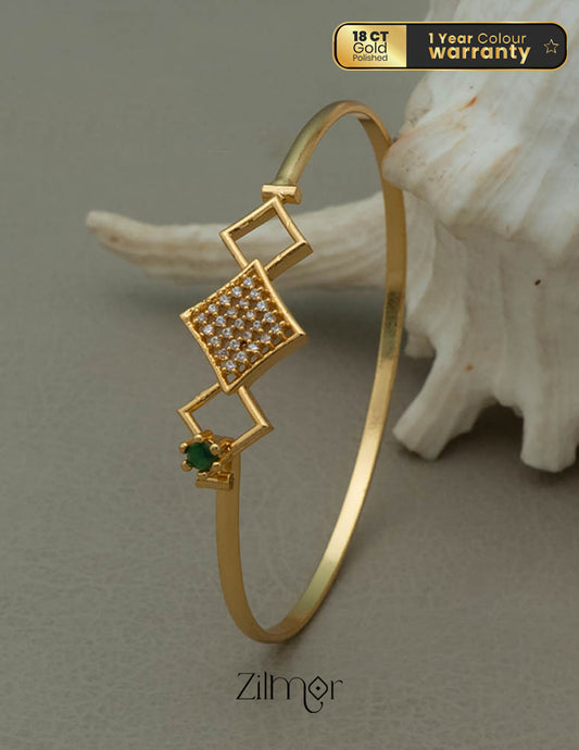 KF101237 - Gold Plated Openable Bangle 1-Zilmor