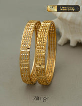 KF101445 - Gold Plated Bangle (pair)