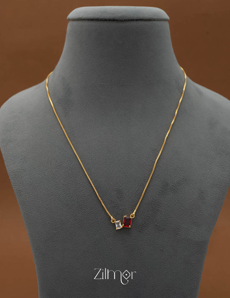 PP101640 - Simple pendant Necklace 12-Zilmor