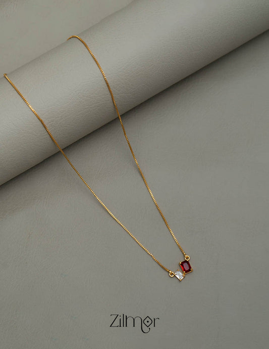 PP101640 - Simple pendant Necklace 1-Zilmor