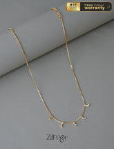 PP1011698 - AD Stone Moon Pendant Hanging Invisible Necklace 1-Zilmor