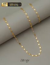 KY101730 - Gold Toned Necklace Bracelet Set 1-Zilmor