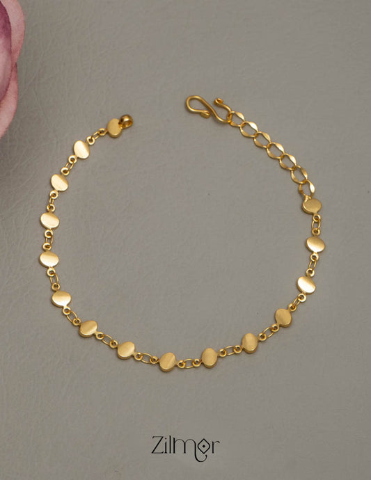 KY101730 - Gold Toned Necklace Bracelet Set 2-Zilmor