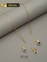 Simple Palakka Necklace Set 1-Zilmor
