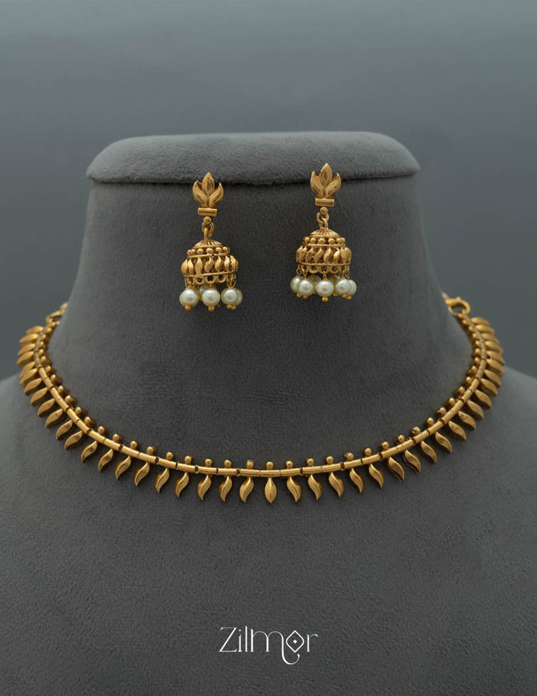 SN101641 - Traditional Necklace Earring Set 2-Zilmor