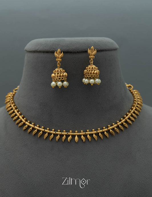 SN101641 - Traditional Necklace Earring Set 2-Zilmor
