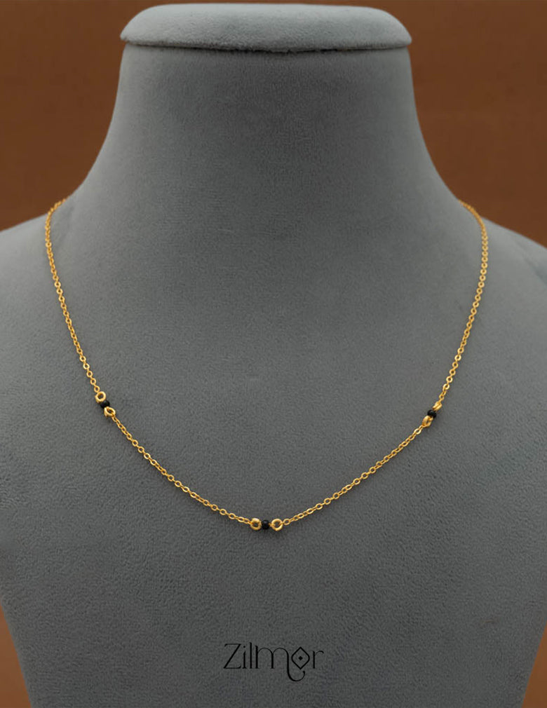 KY101625 - Simple Mangalsutra Necklace 3-Zilmor