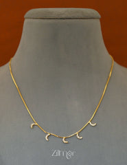 PP1011698 - AD Stone Moon Pendant Hanging Invisible Necklace 3-Zilmor