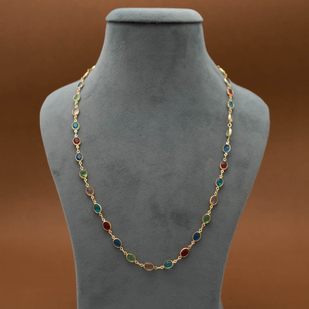 KY101528 - Semi Precious Stone  Necklace