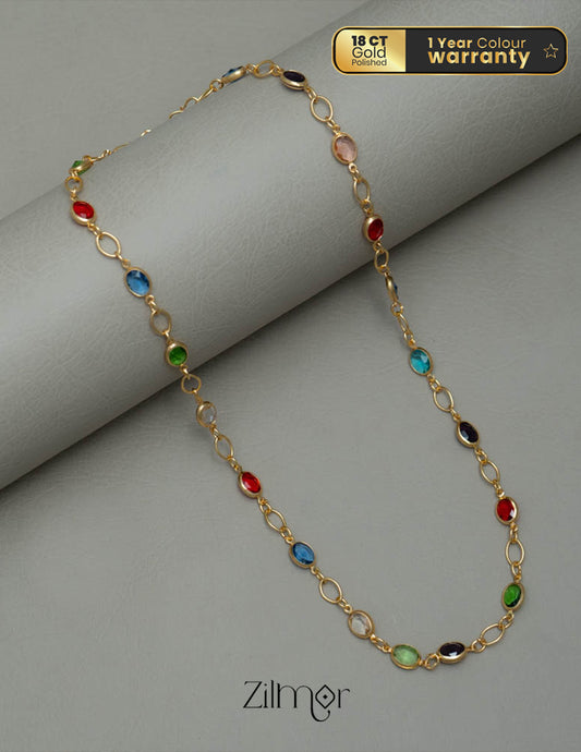 KY101904 - Semi Precious Stone Necklace 1-Zilmor