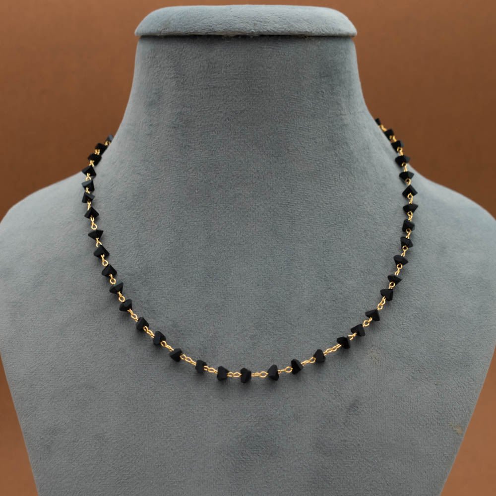 PE101521 - Semiprecious uncut Stone Necklace