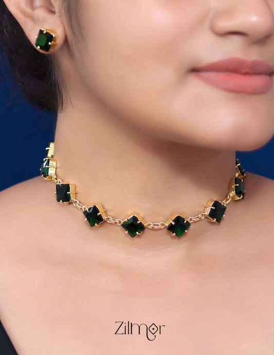 Hina - Stone Necklace Set 2-Zilmor