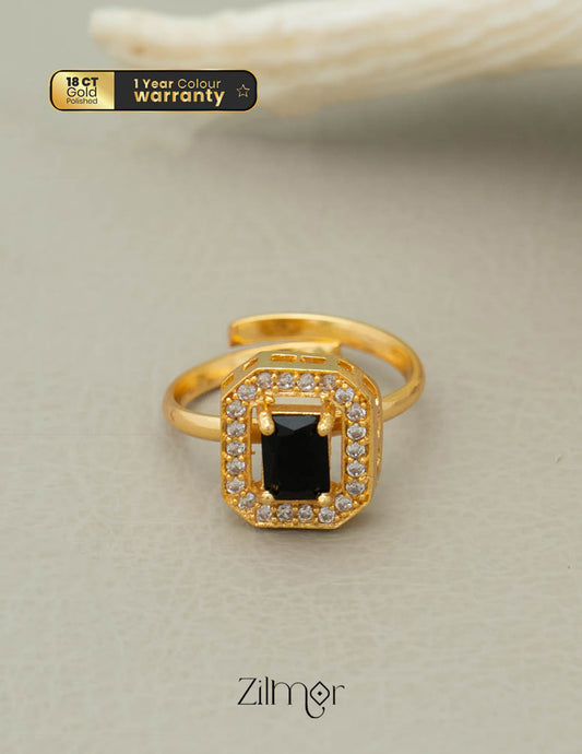 AG101022 - Gold tone AD Ring (color option) 1-Zilmor