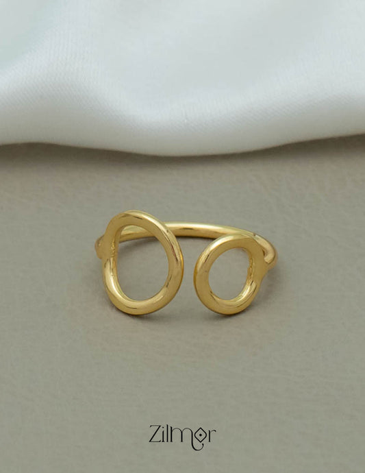 AS101127 - Open Face Golden Ring 1-Zilmor