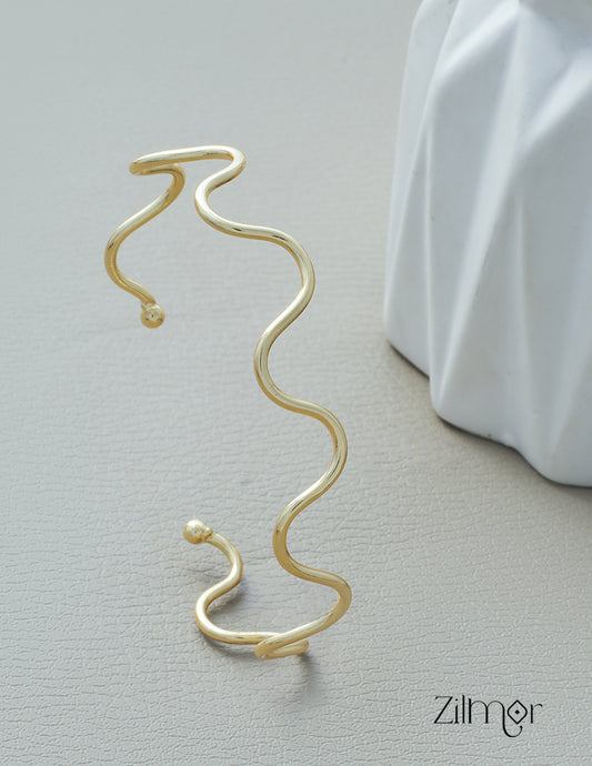 AS1011333- Zig Zag Bracelet Bangle 1-Zilmor