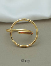 AS101134 - Open Circle Golden Ring 1-Zilmor