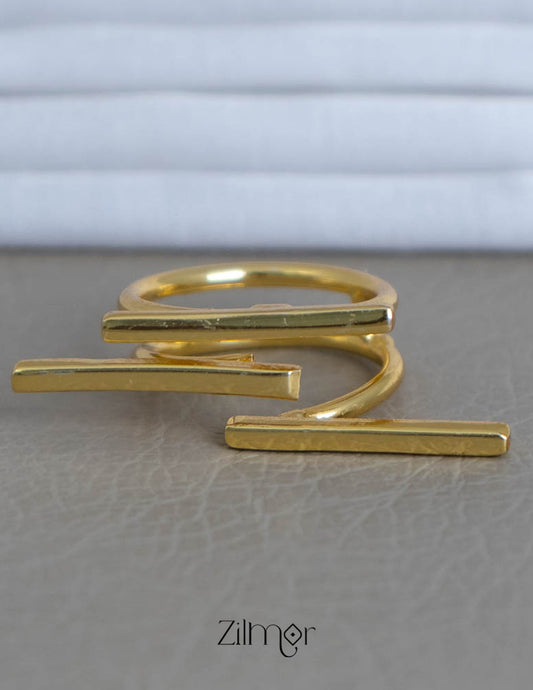 AS101967 - Multi layer Geometric Ring 1-Zilmor